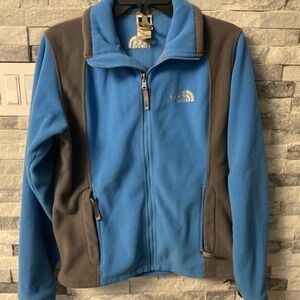 The North Face Light Blue Fleece Jacket
